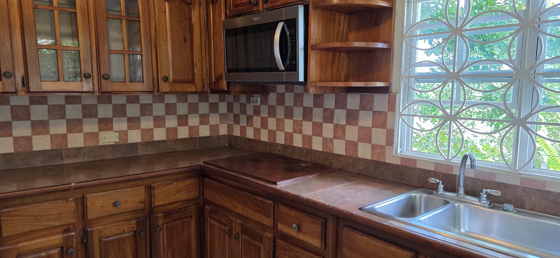 1 Bedroom with City Views Kitchen-1-bedroom-apartment-smokeyvale-kingston-jamaica-